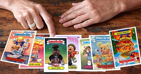 Tarot Card Garbage Pail Kids