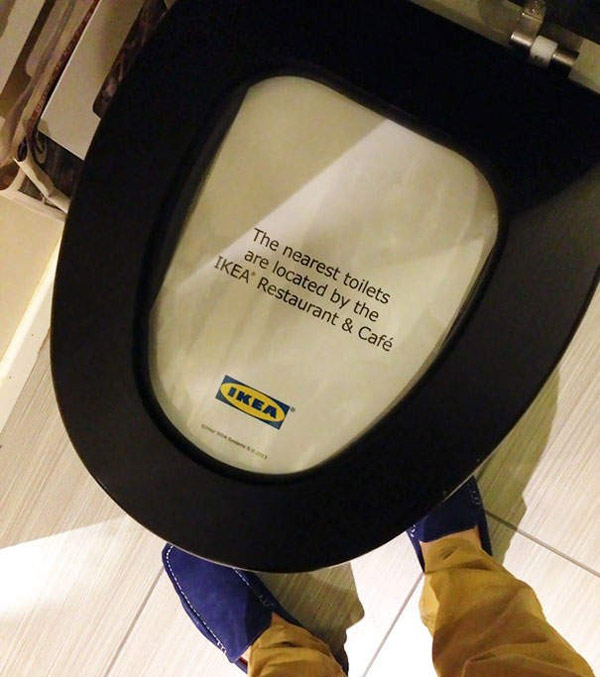 Ikea Toilet Confusing Photos