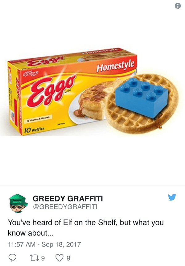 Lego On Eggo