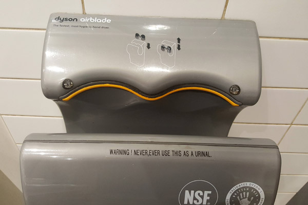 Urinal Hand Dryer