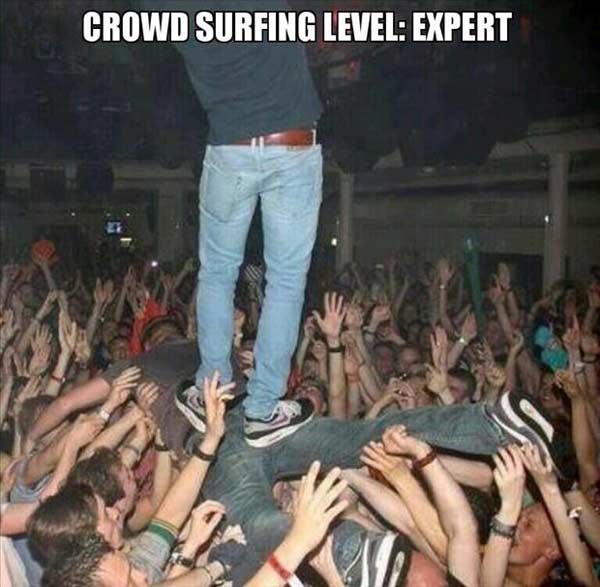 Crowd Surfing