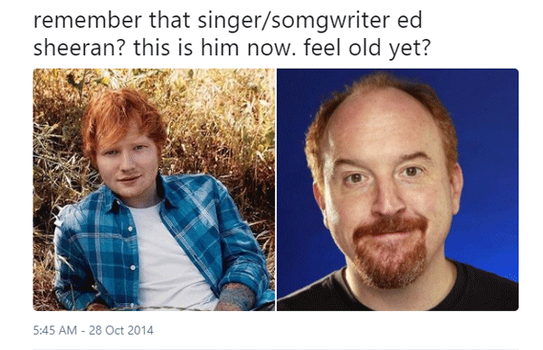 Ed Sheerhan Feel Old Yet