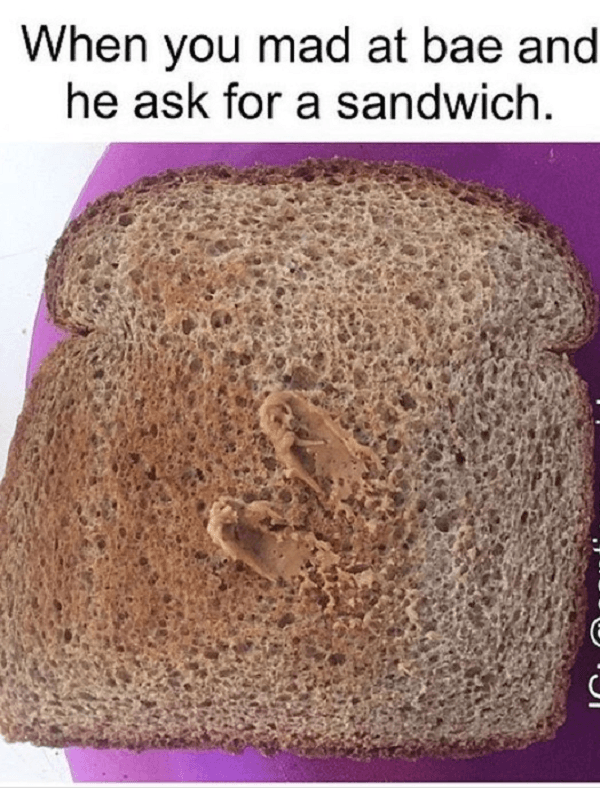 Mad At Bae Sandwich