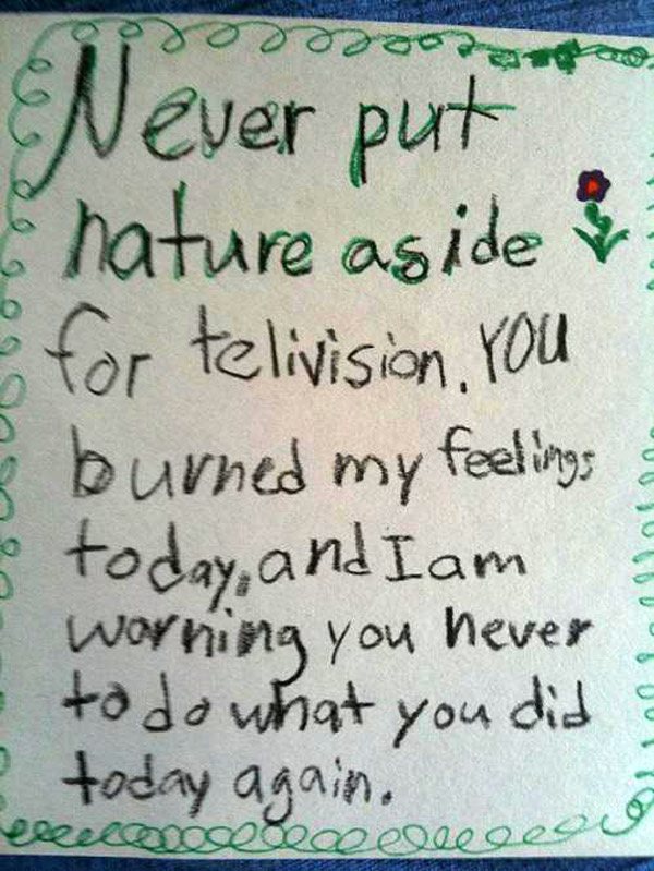 Nature Vs Tv