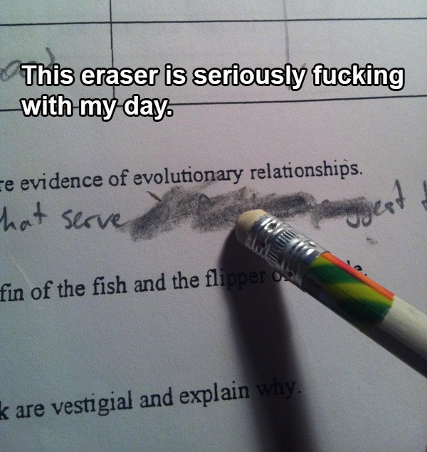 Bad Eraser