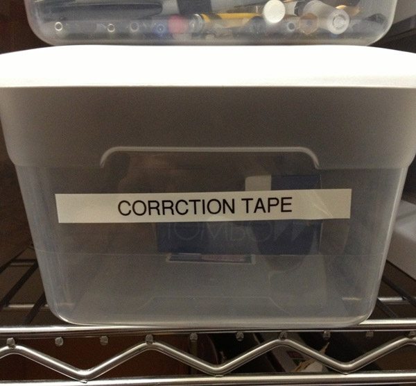 Correction Tape