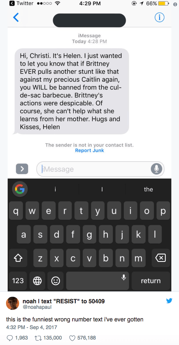 Assholes Wrong Number