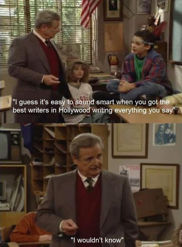 Meta Boy Meets World Quote