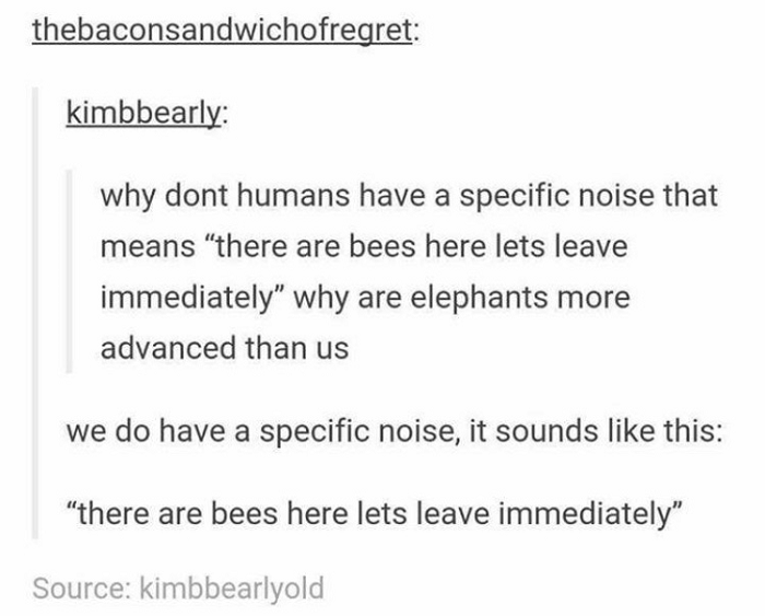 Humans And Bees