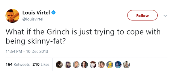 Skinny Fat Grinch