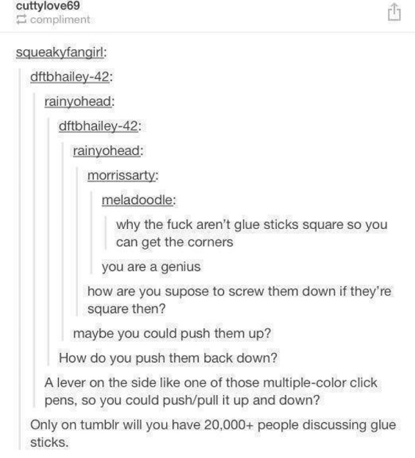 Square Gluesticks