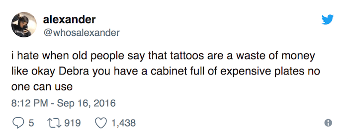 Tattoos Plates